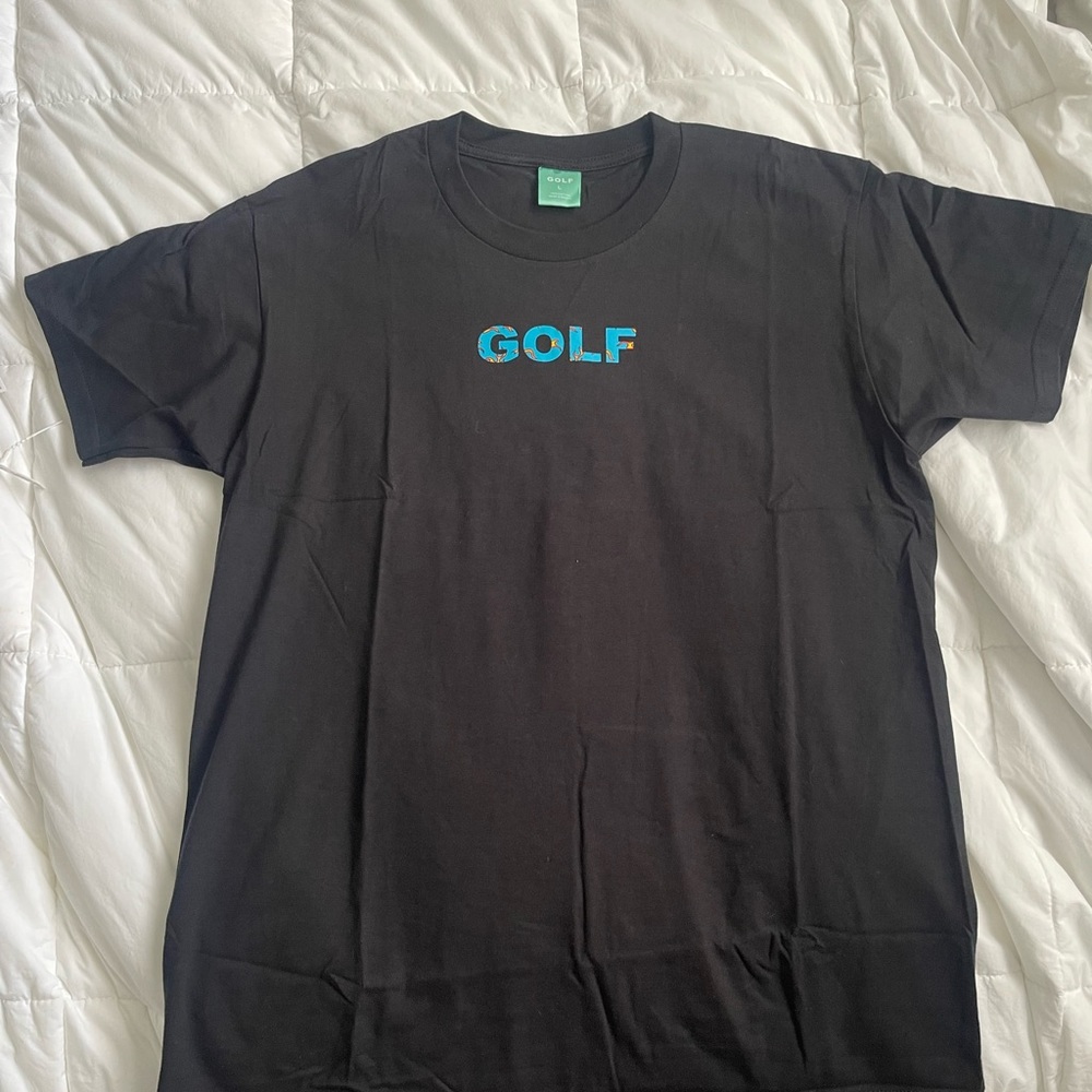 Tyler the creator GOLF black tee